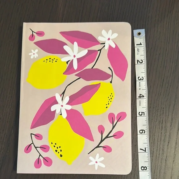 Kelly Green Lemon Fruit Notebook - Picture 7 of 8
